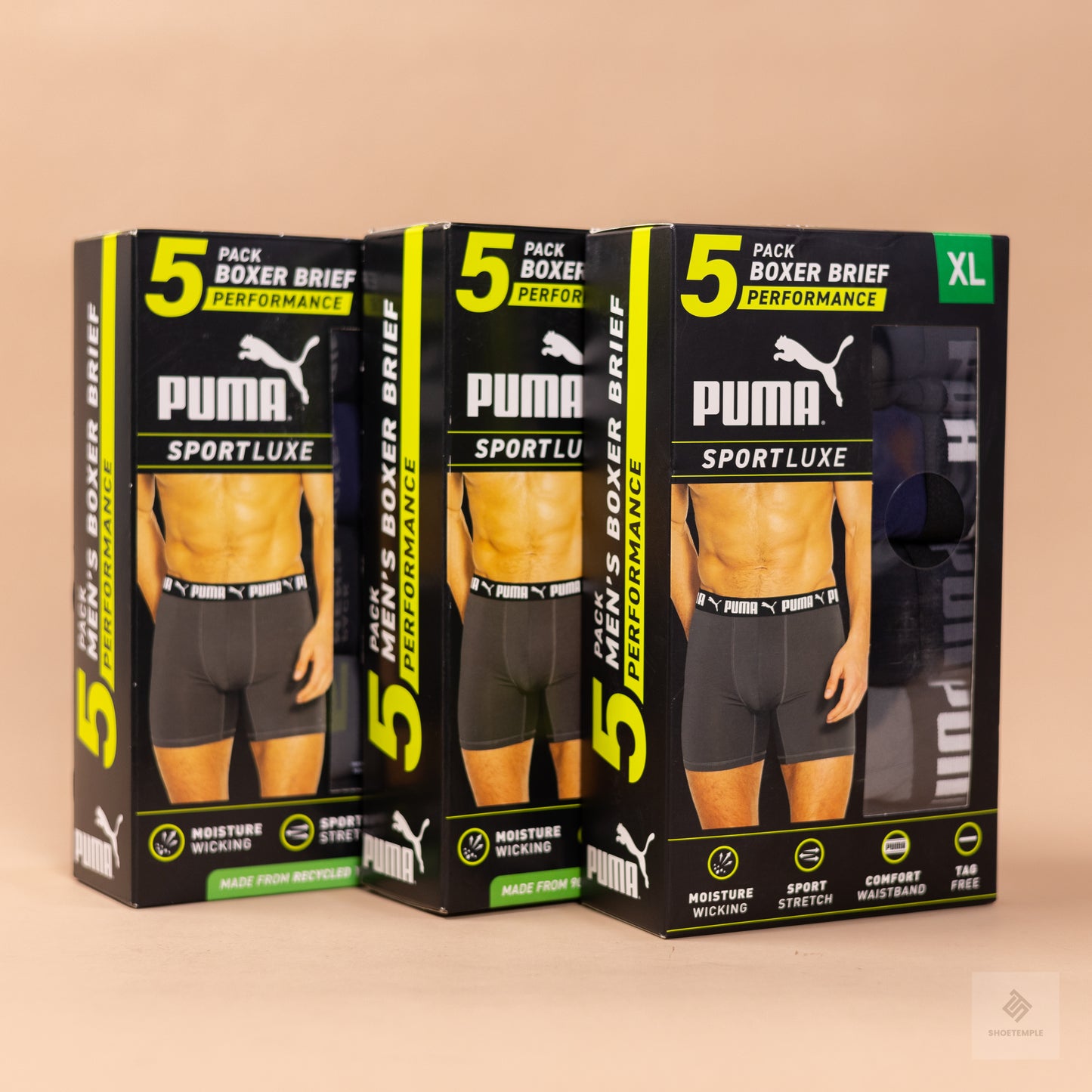 Puma 5 pack boxer briefs