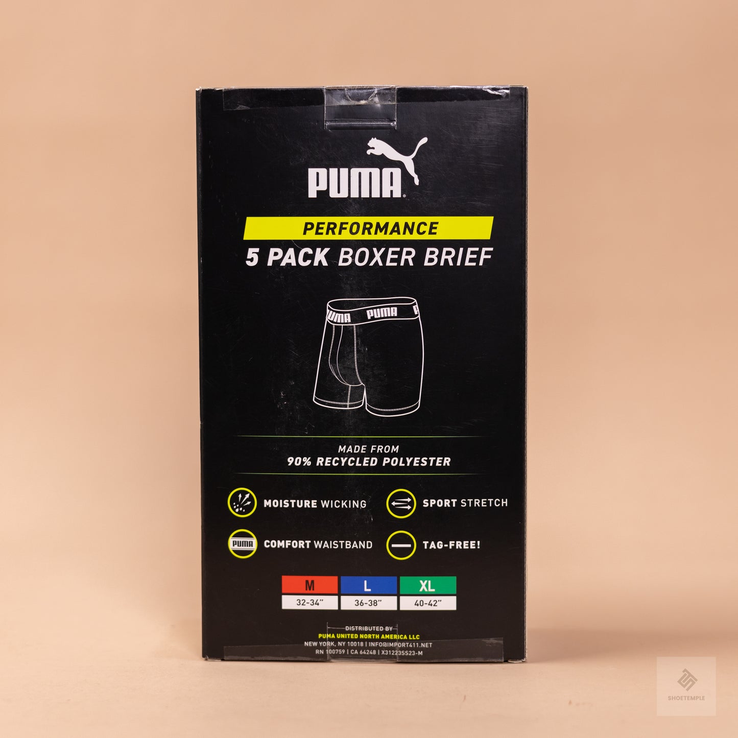 Puma 5 pack boxer briefs