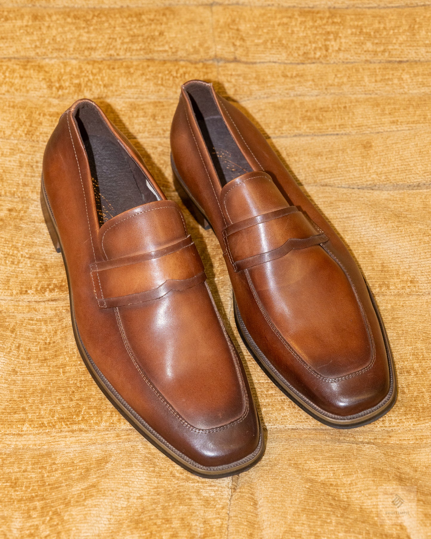 Peter James Jessi Dress Penny Loafer Brown