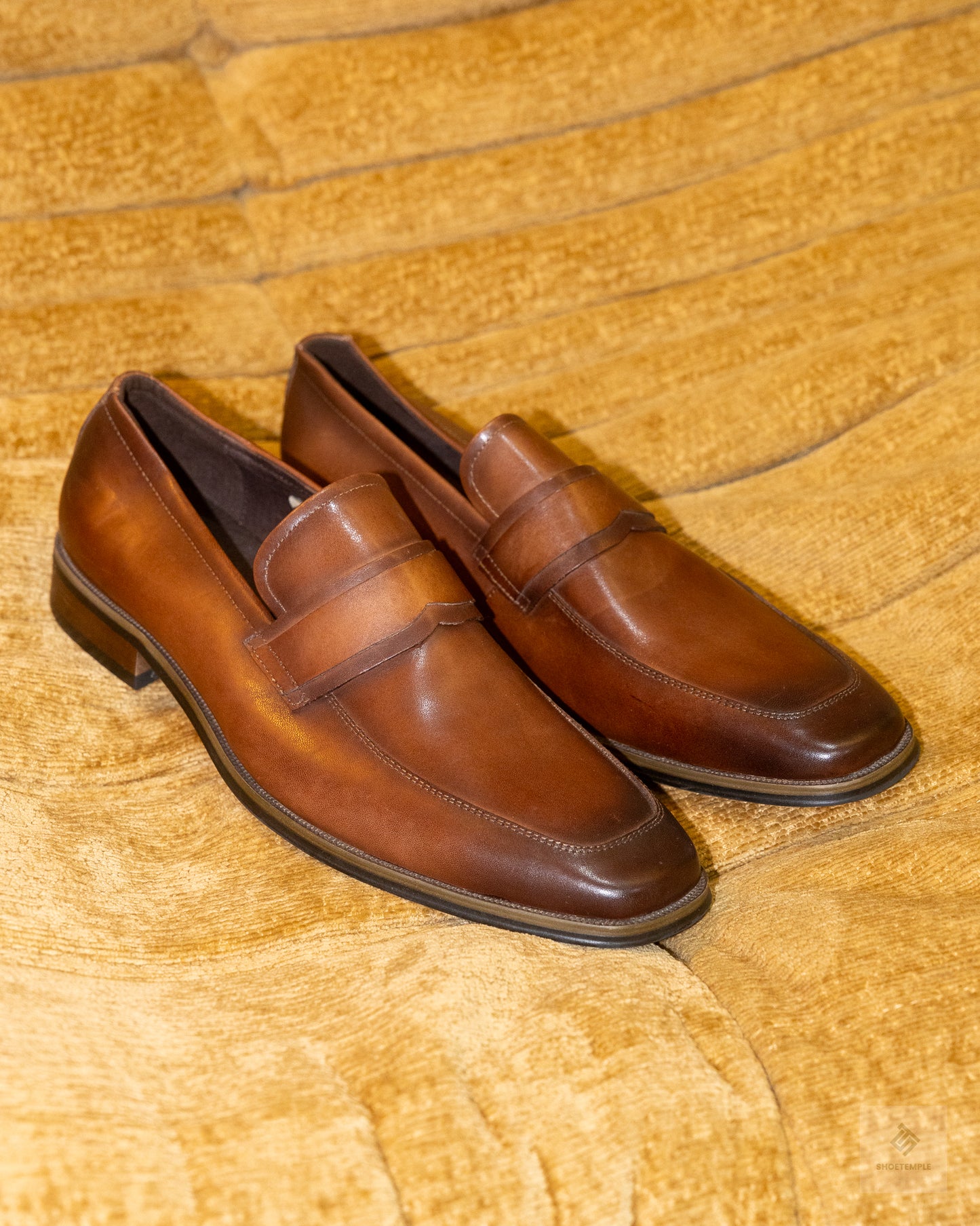Peter James Jessi Dress Penny Loafer Brown