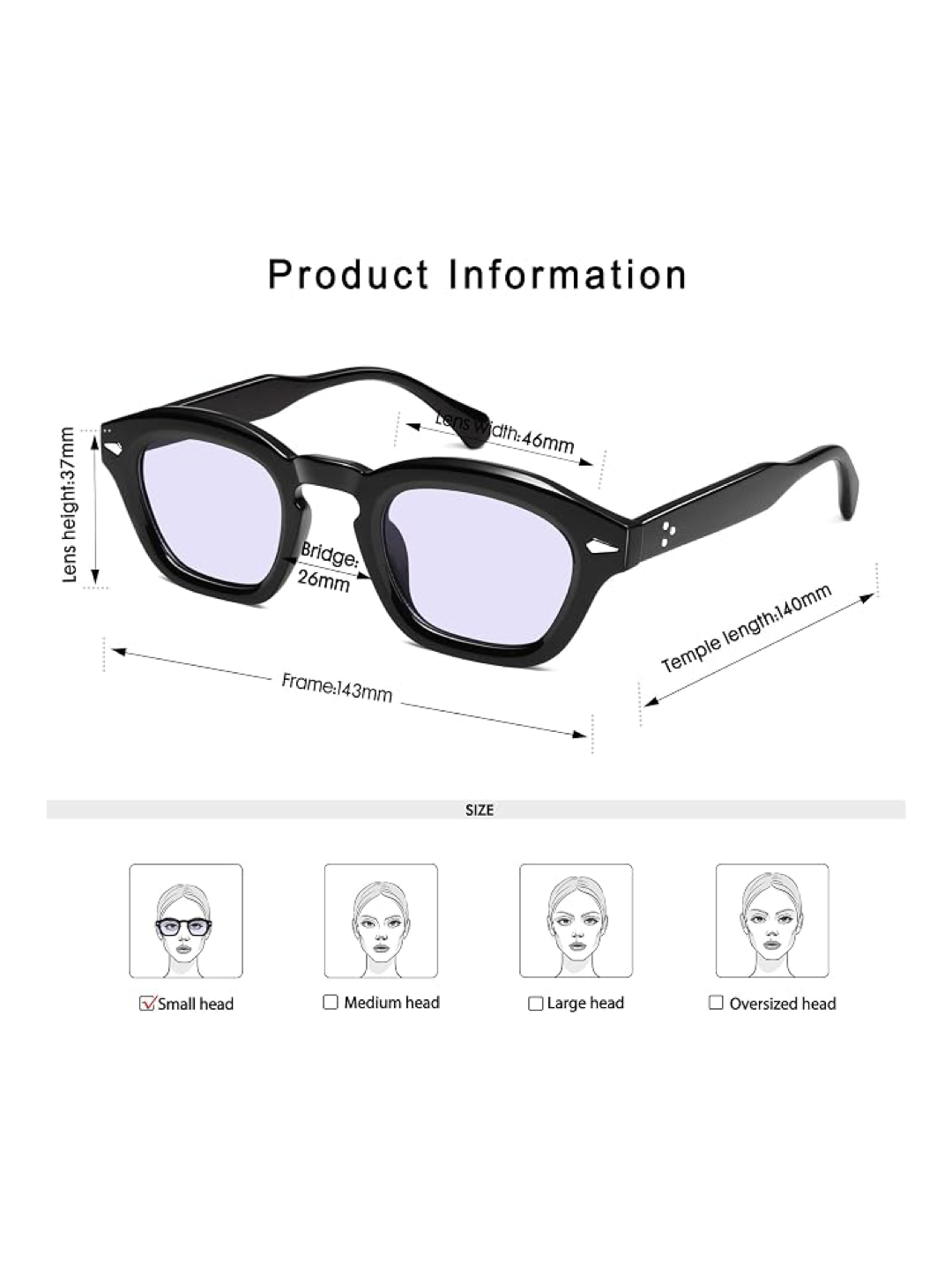 2 in 1 Retro Square Sunglasses for Men & Women | UV400 Protection
