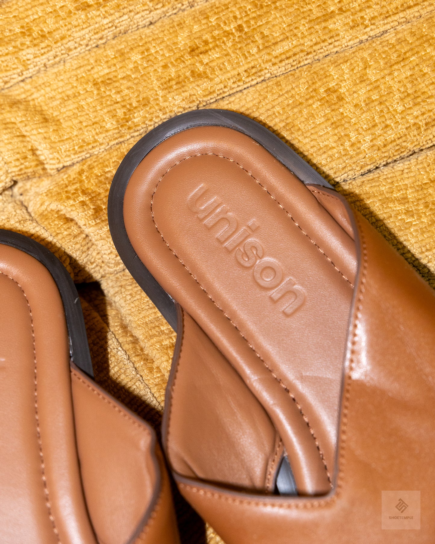 Unison Trent Leather Thong is a luxe leather sandal