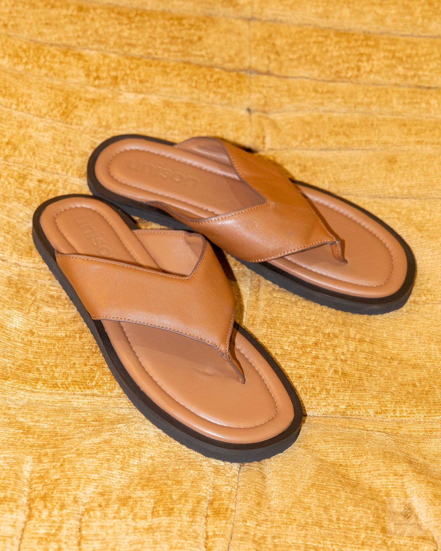 Unison Trent Leather Thong is a luxe leather sandal