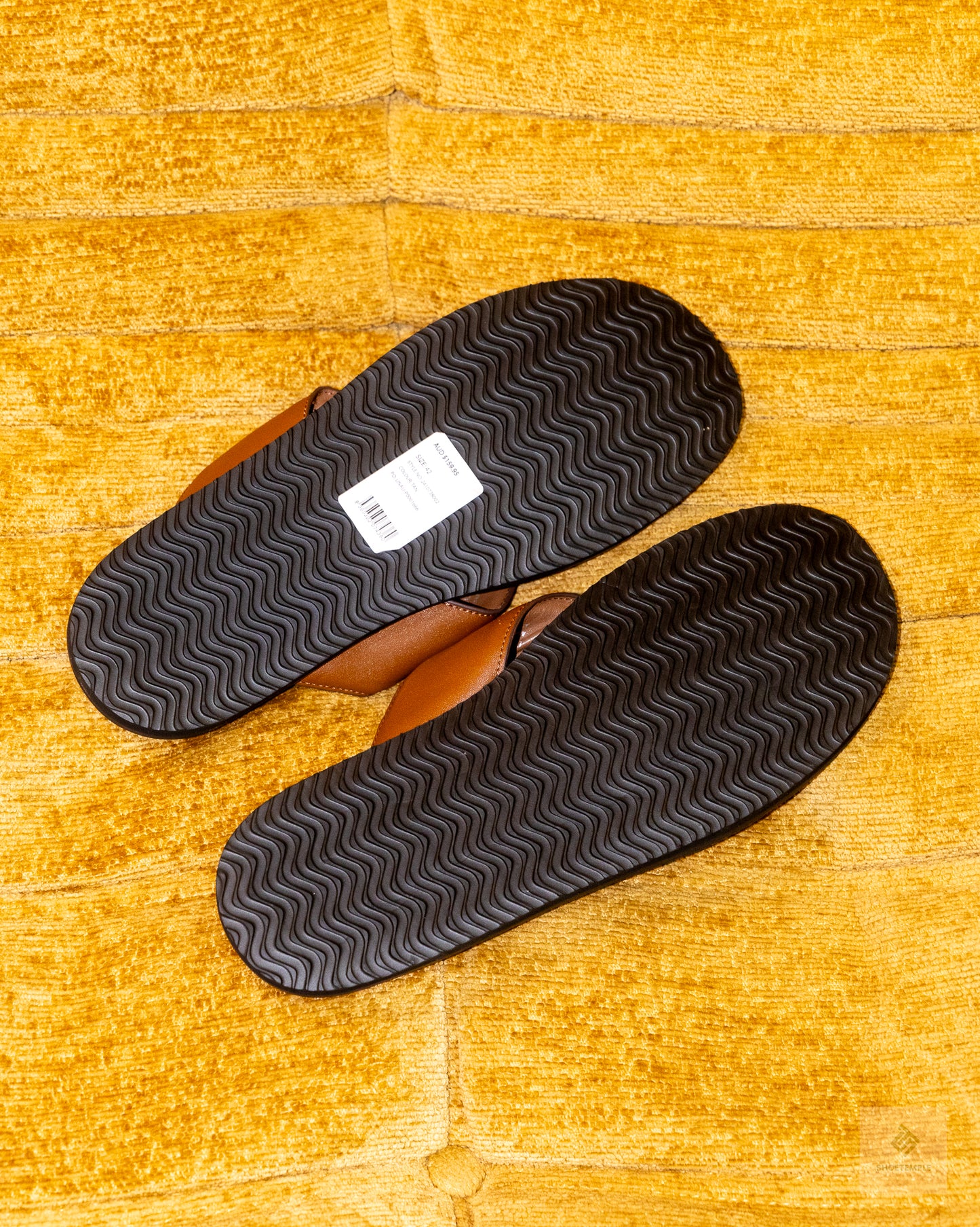 Unison Trent Leather Thong is a luxe leather sandal