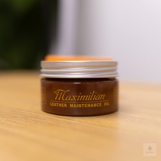 Maximillian Leather Maintenance Oils || Black, Neutral, Brown