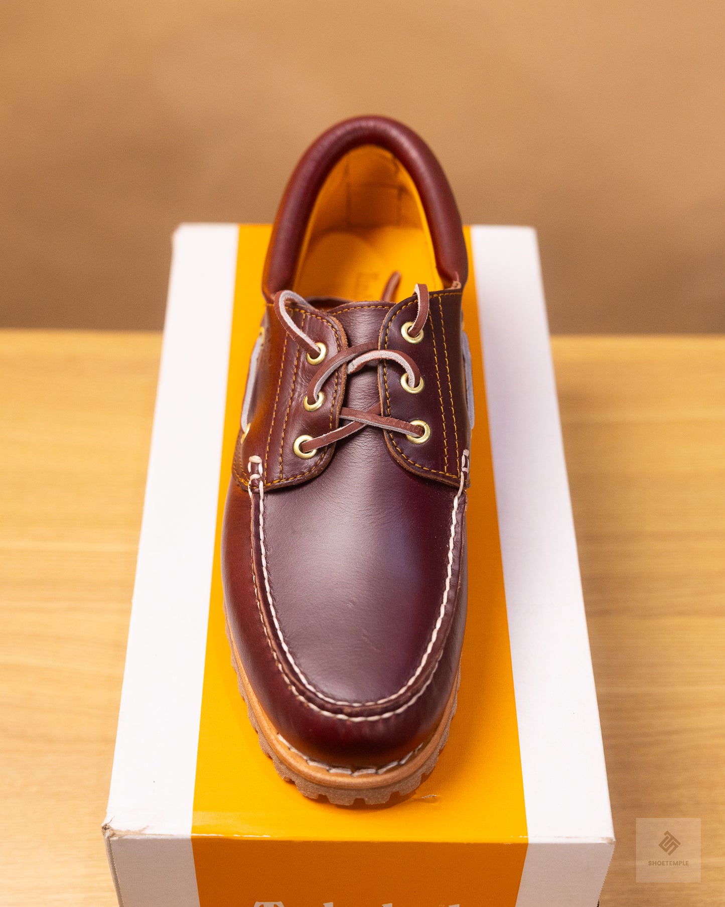 Men's Timberland® Authentic 3-Eye Lug Handsewn Boat Shoe