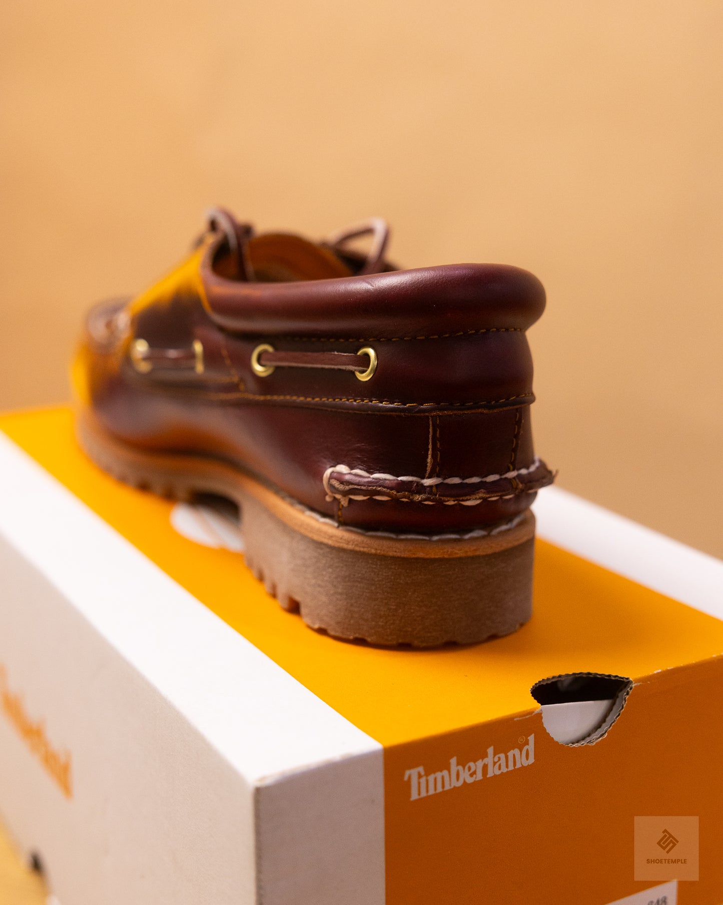 Men's Timberland® Authentic 3-Eye Lug Handsewn Boat Shoe