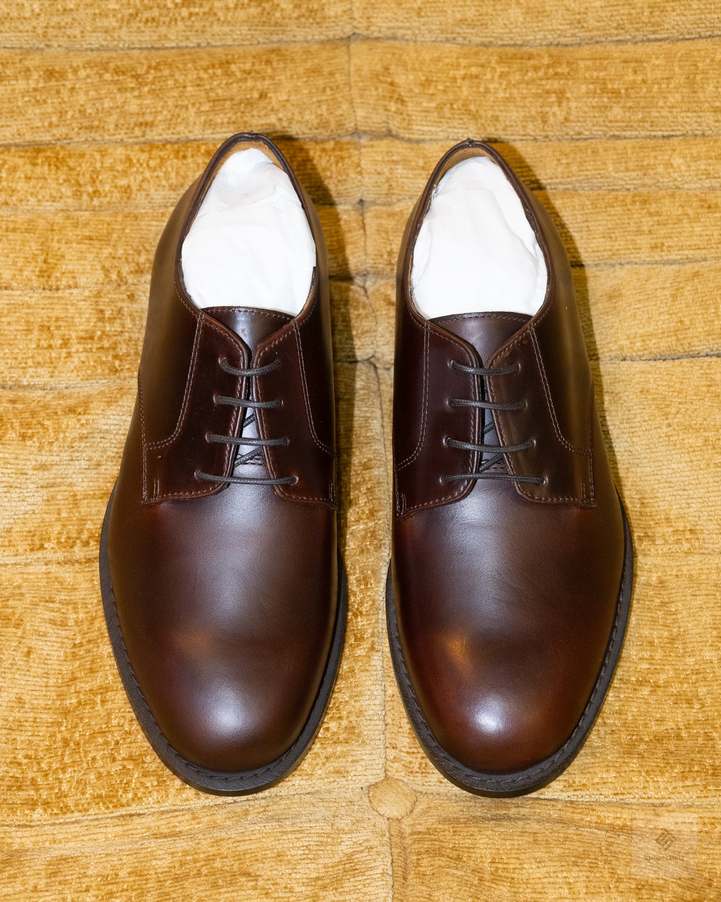 Brooks Brothers Brown Leather Blucher Shoes
