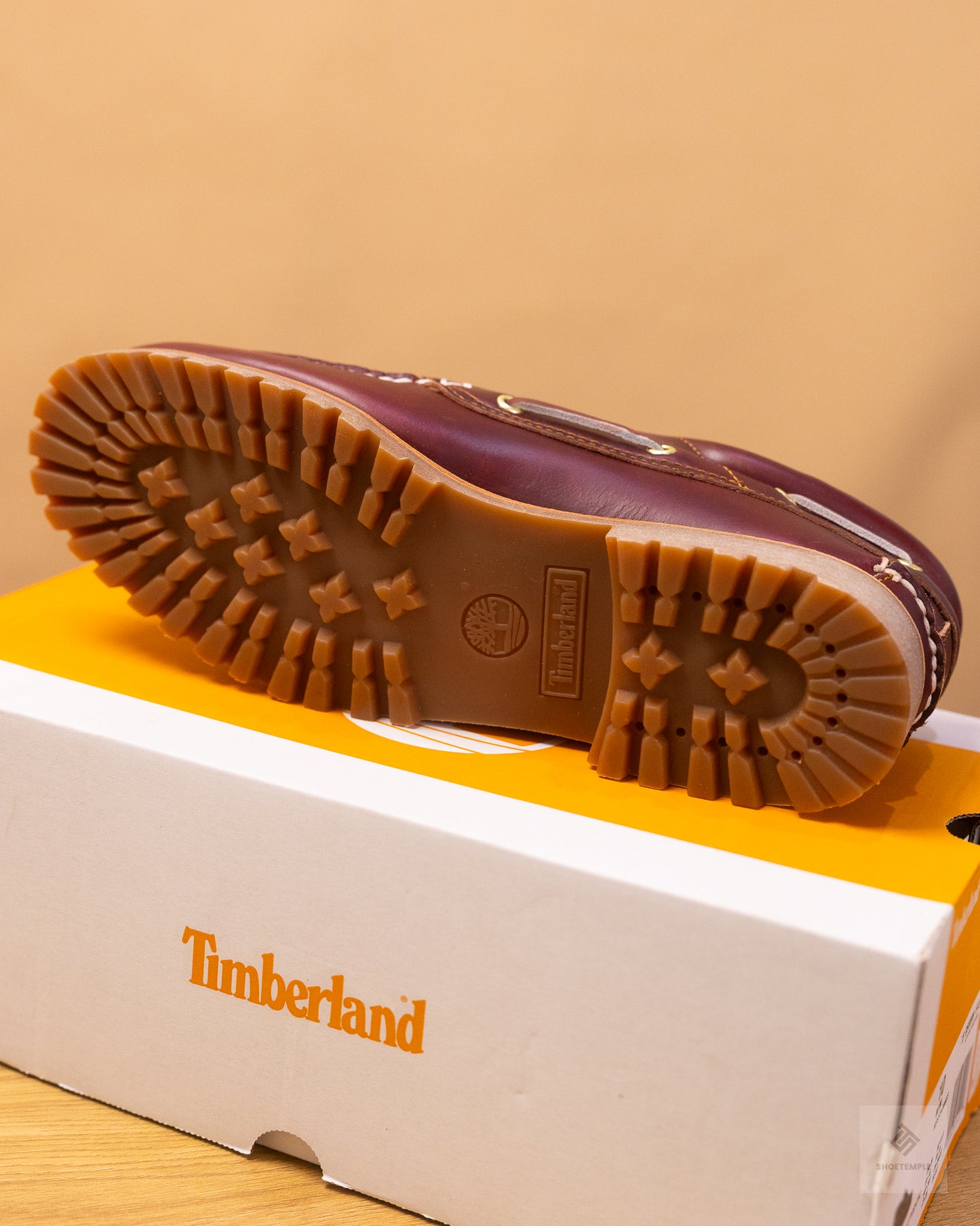 Men's Timberland® Authentic 3-Eye Lug Handsewn Boat Shoe