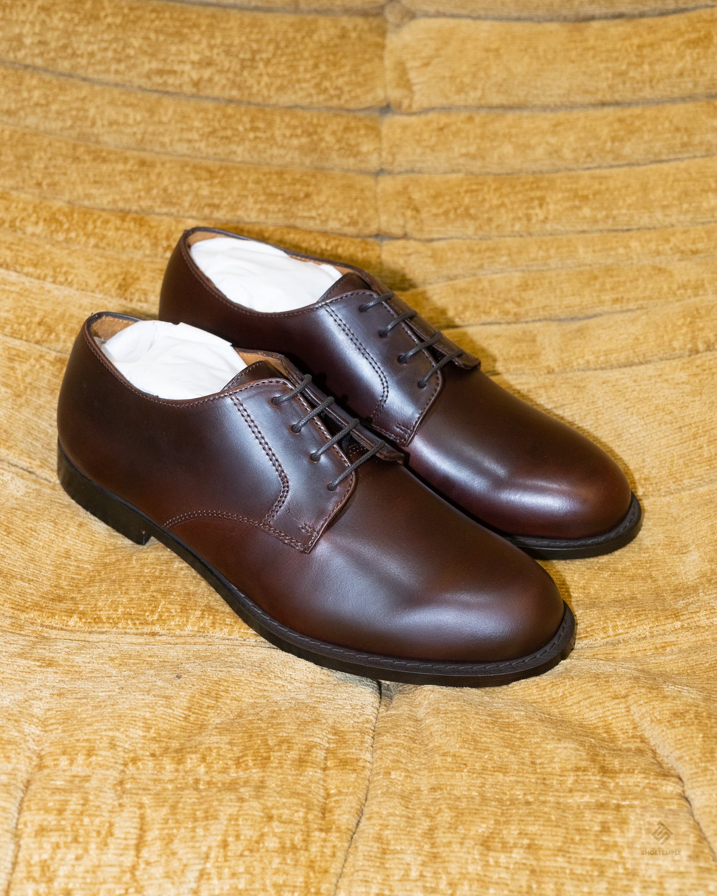 Brooks Brothers Brown Leather Blucher Shoes