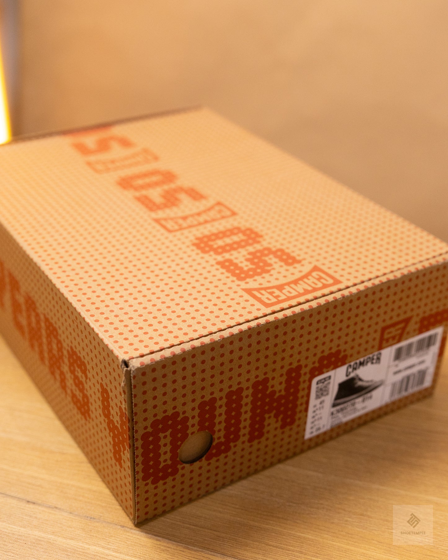 Camper Peu Touring textile sneaker boots for men, featuring elastic laces and EVA outsoles