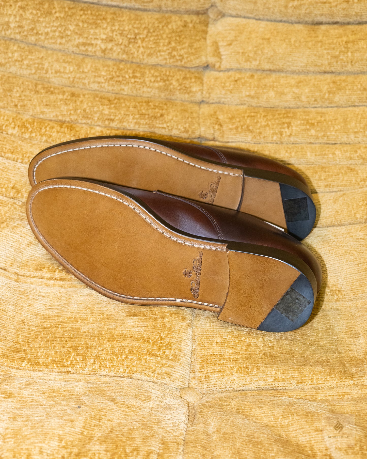 Brooks Brothers Brown Leather Blucher Shoes