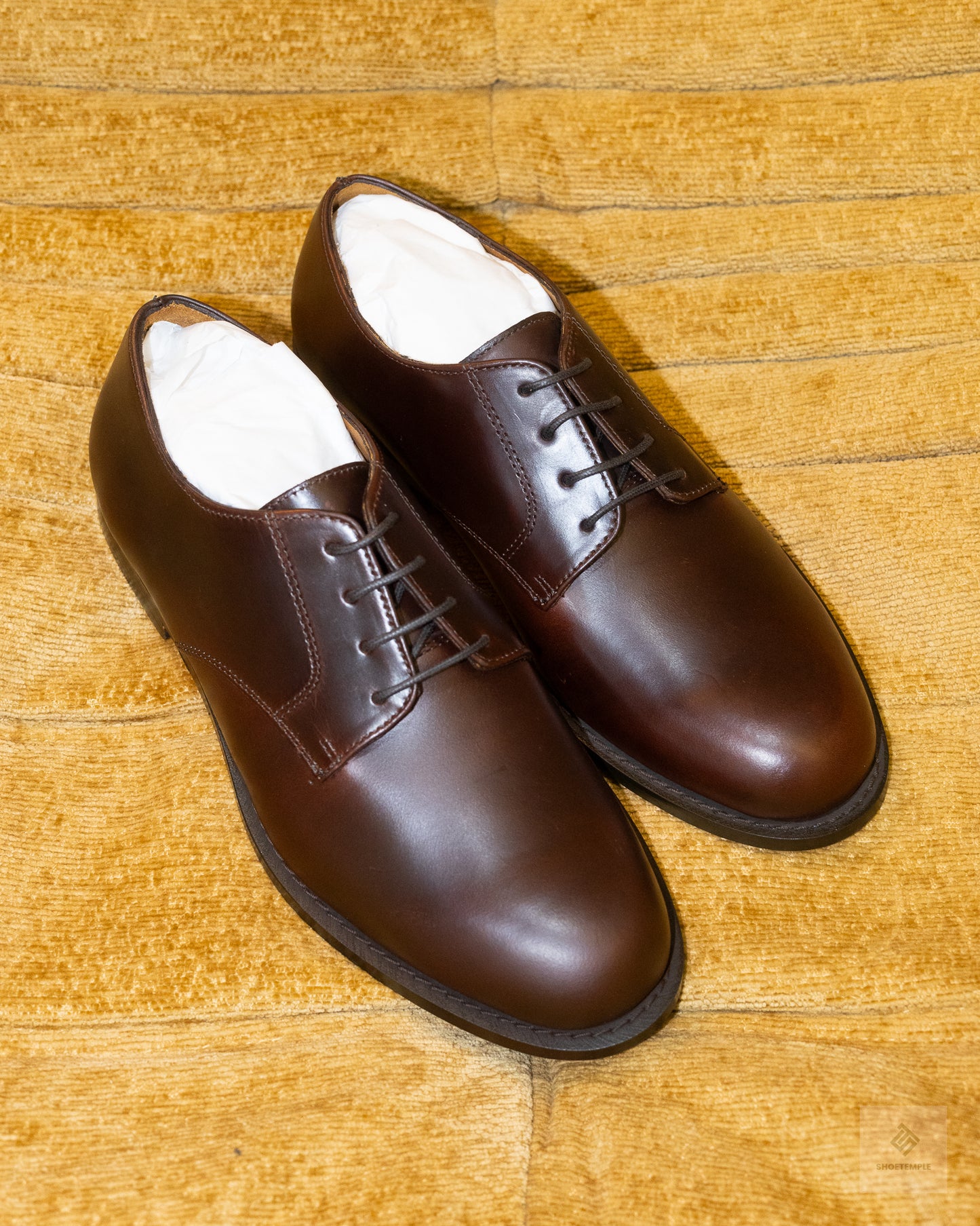 Brooks Brothers Brown Leather Blucher Shoes