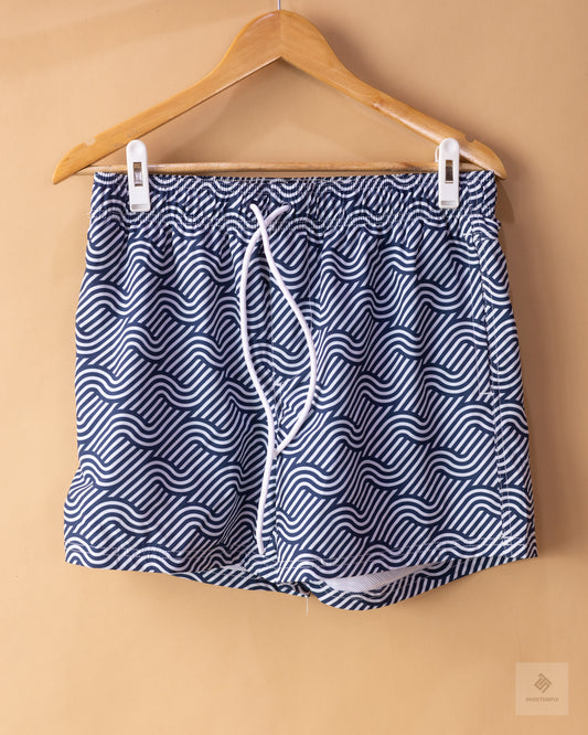 Cotton On Shorts Blue Stripes