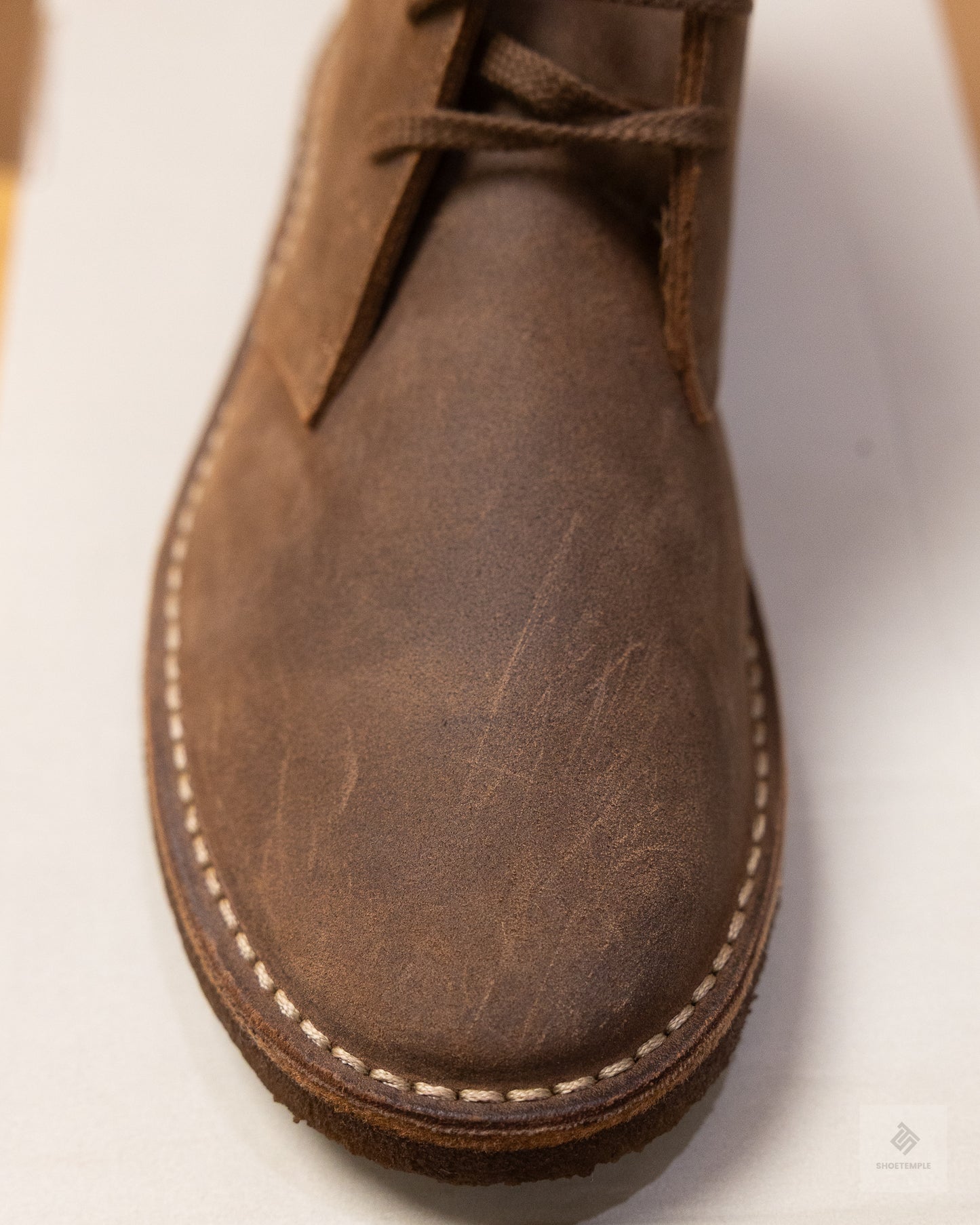 J.Crew MacAlister chukka boots in brown leather.