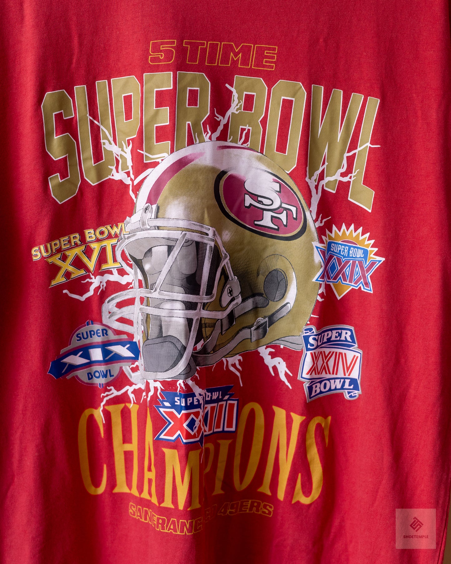 Super Bowl Oversized T-Shirt - Red