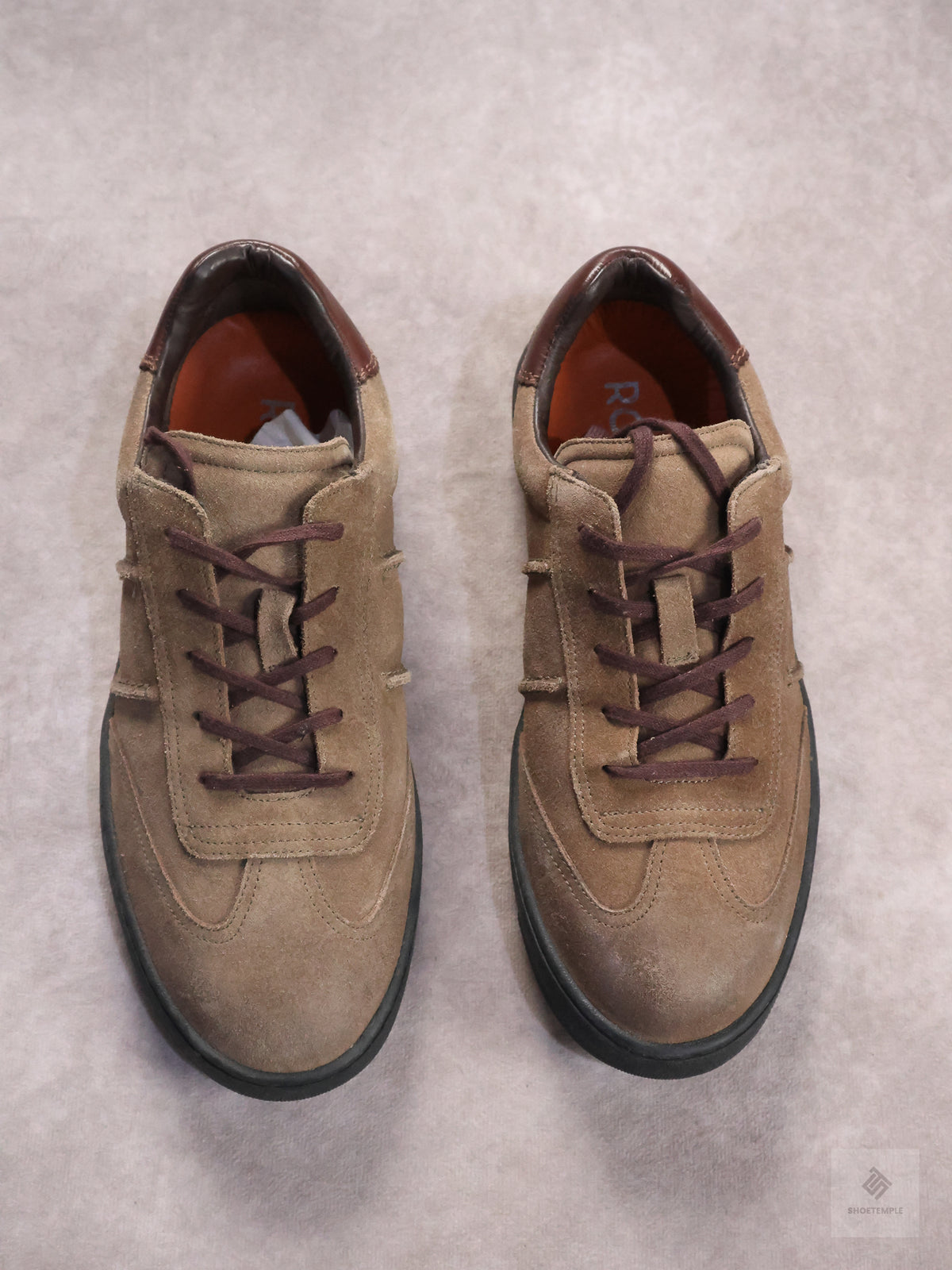 ROAN Beige Suede Sneaker