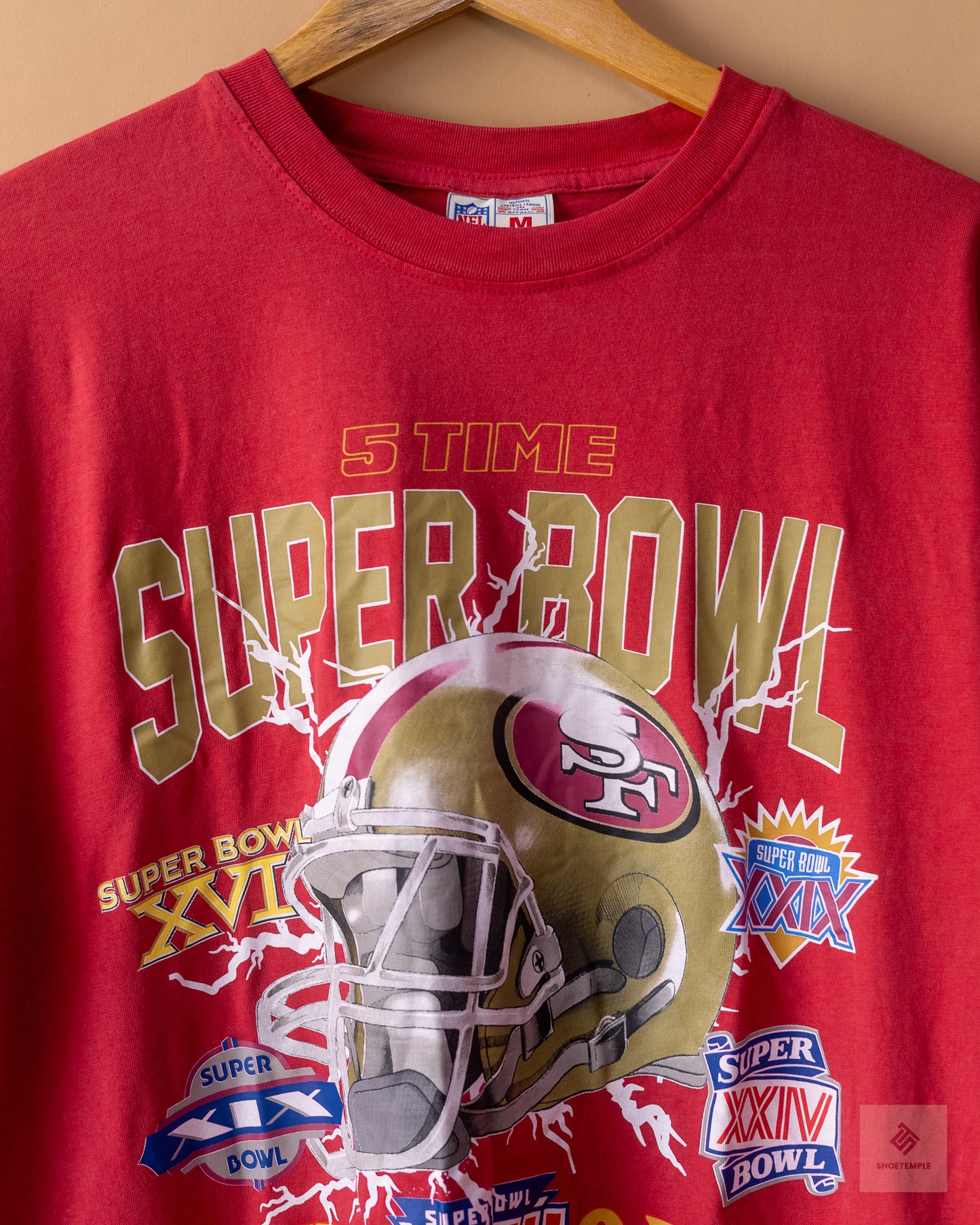Super Bowl Oversized T-Shirt - Red