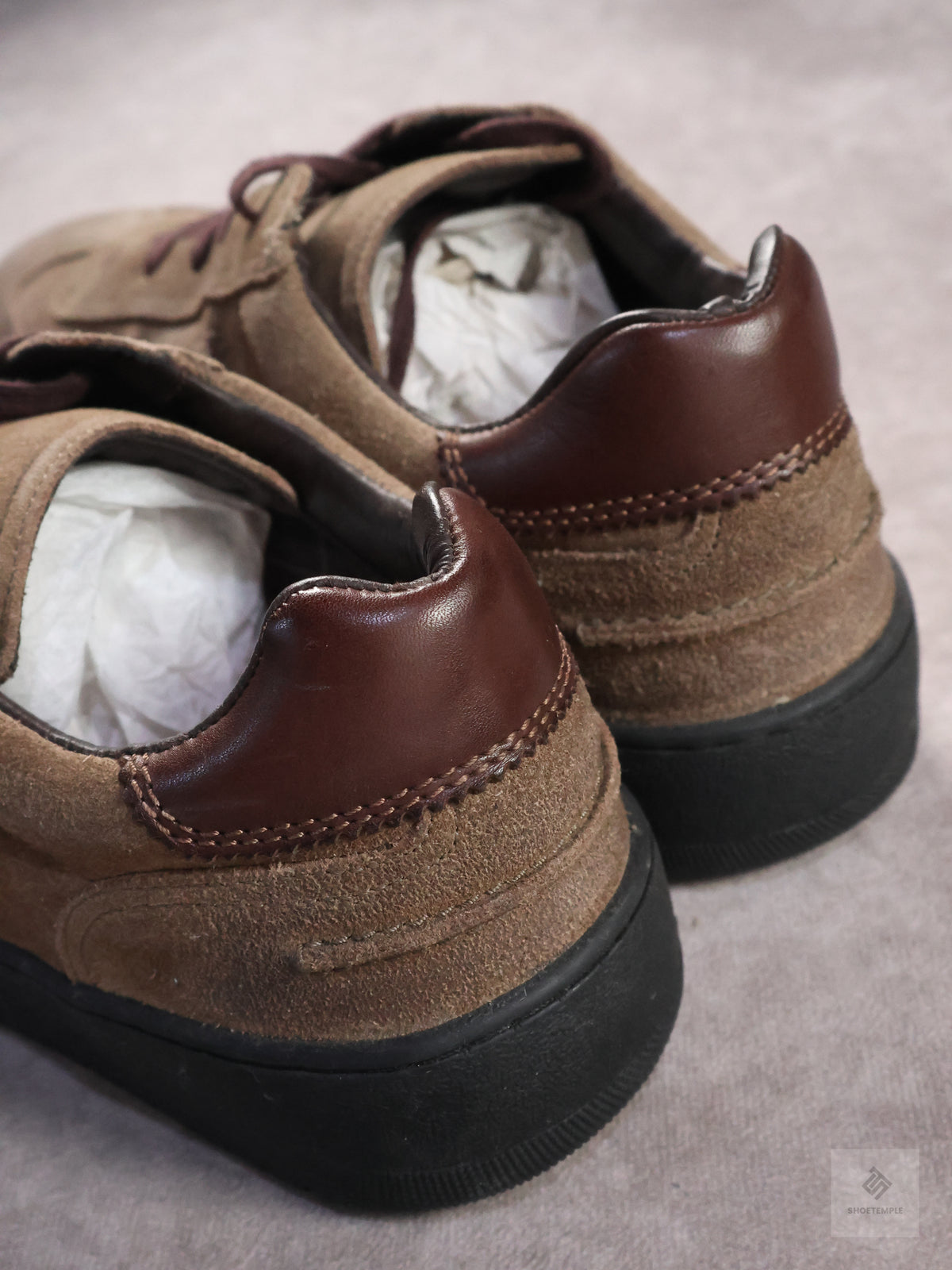 ROAN Beige Suede Sneaker