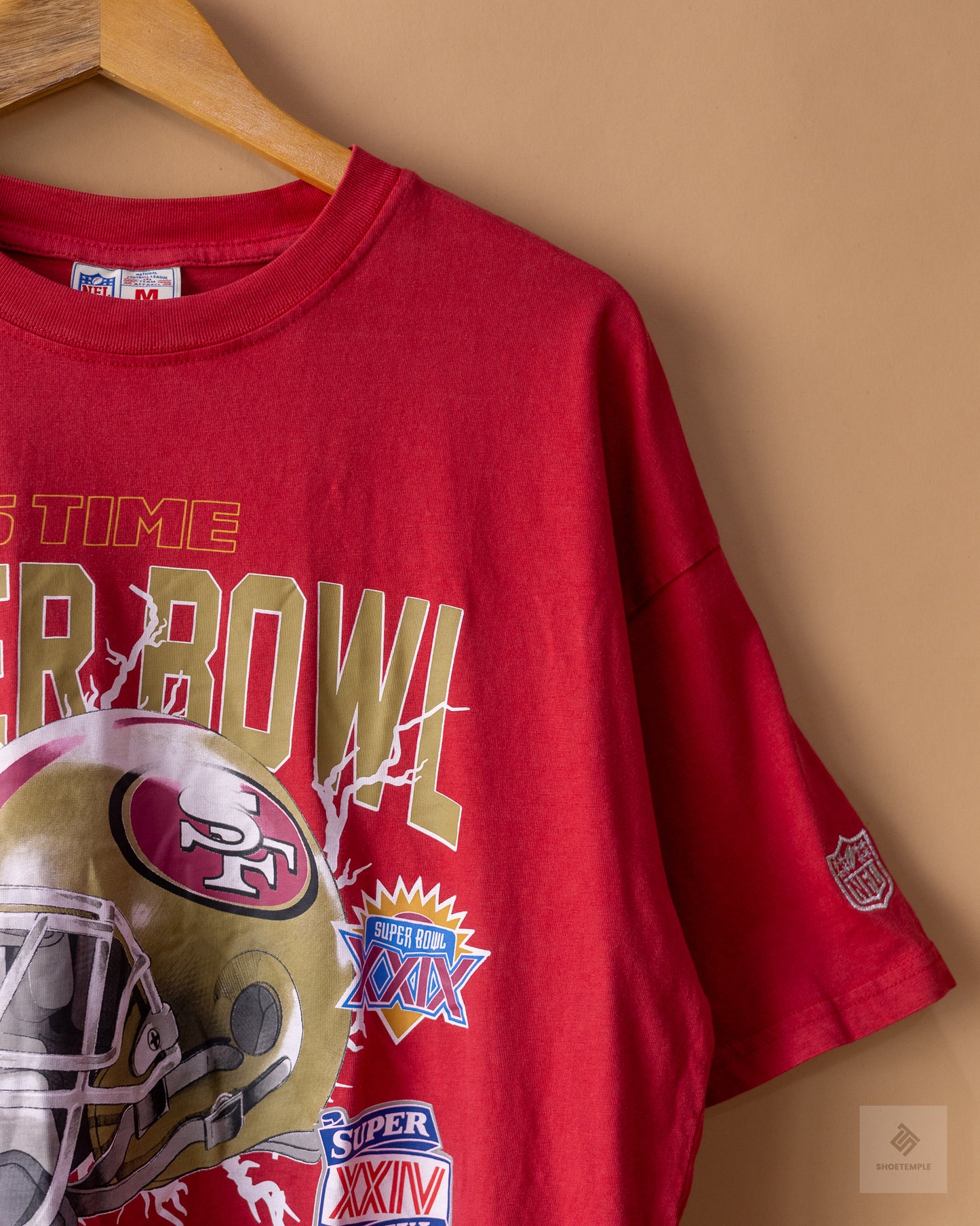 Super Bowl Oversized T-Shirt - Red