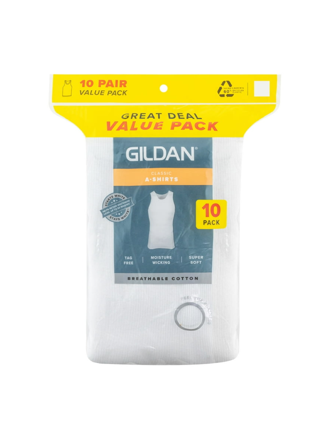 10 in a Pack Gildan Singlets