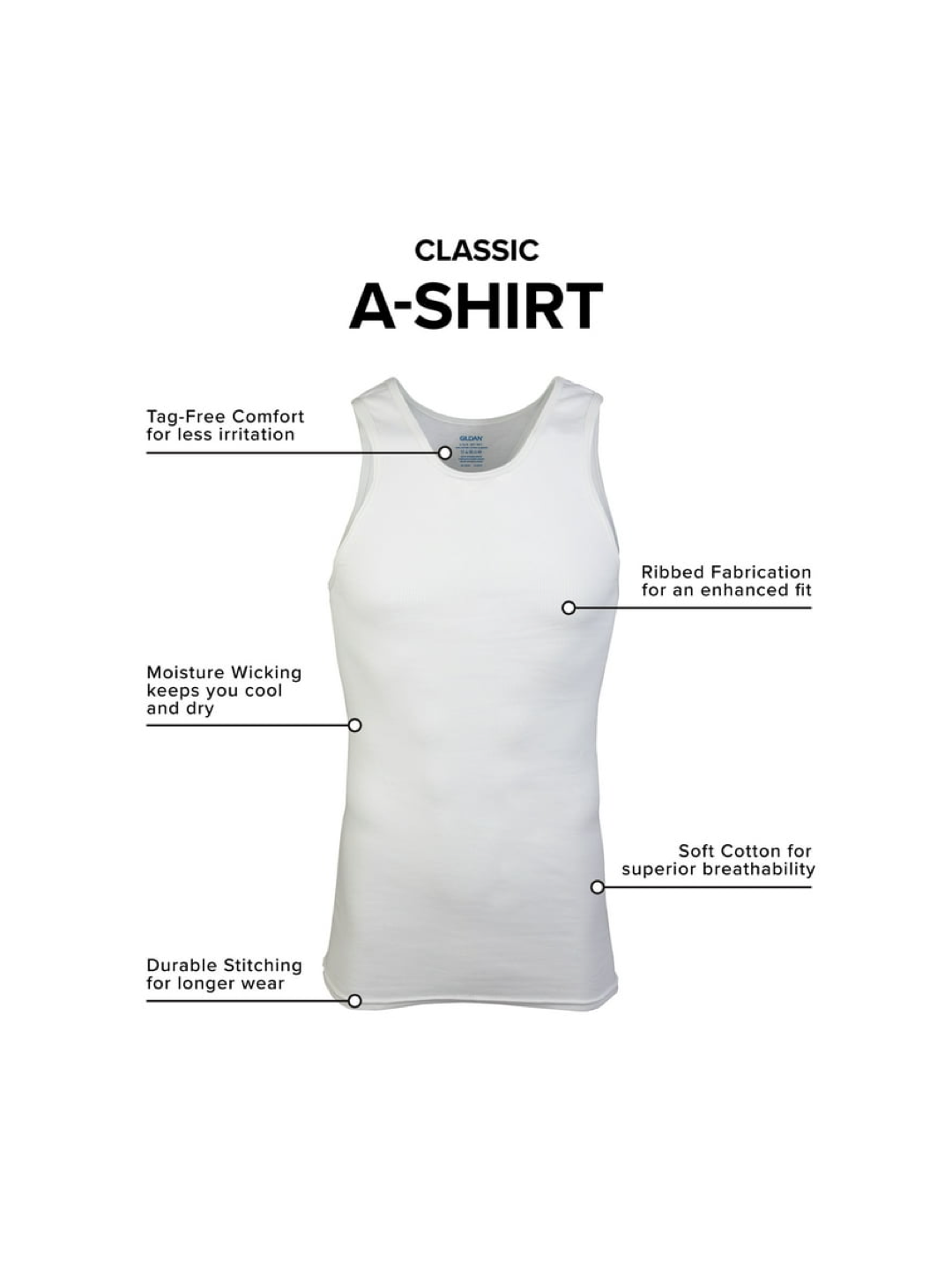 10 in a Pack Gildan Singlets