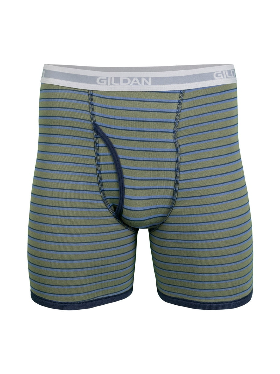 5 in a Pack Gildan Men's Regular Leg Boxer Briefs