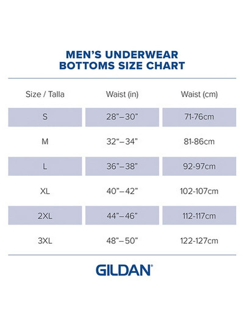 5 in a pack Gildan Men’s Regular Leg Boxer Briefs