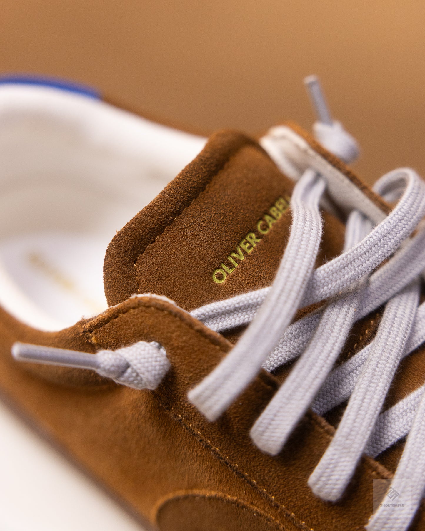 Oliver Cabell Low 1 Military sneakers in brown suede.