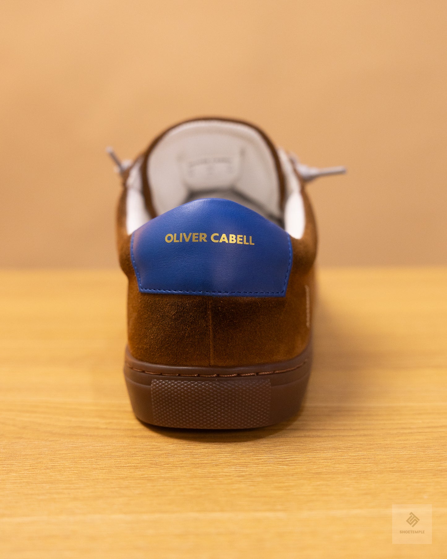 Oliver Cabell Low 1 Military sneakers in brown suede.