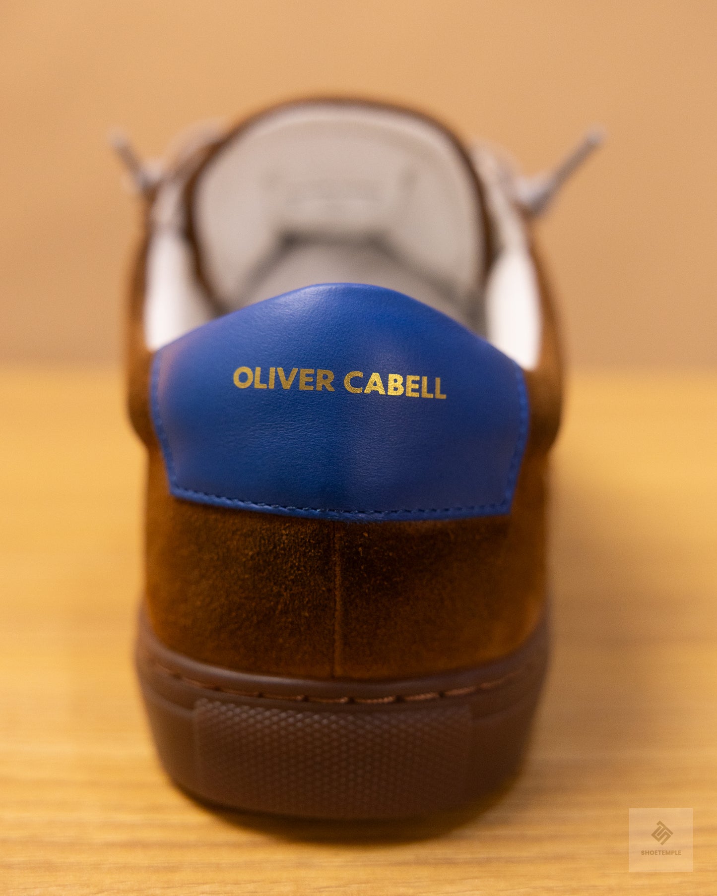 Oliver Cabell Low 1 Military sneakers in brown suede.