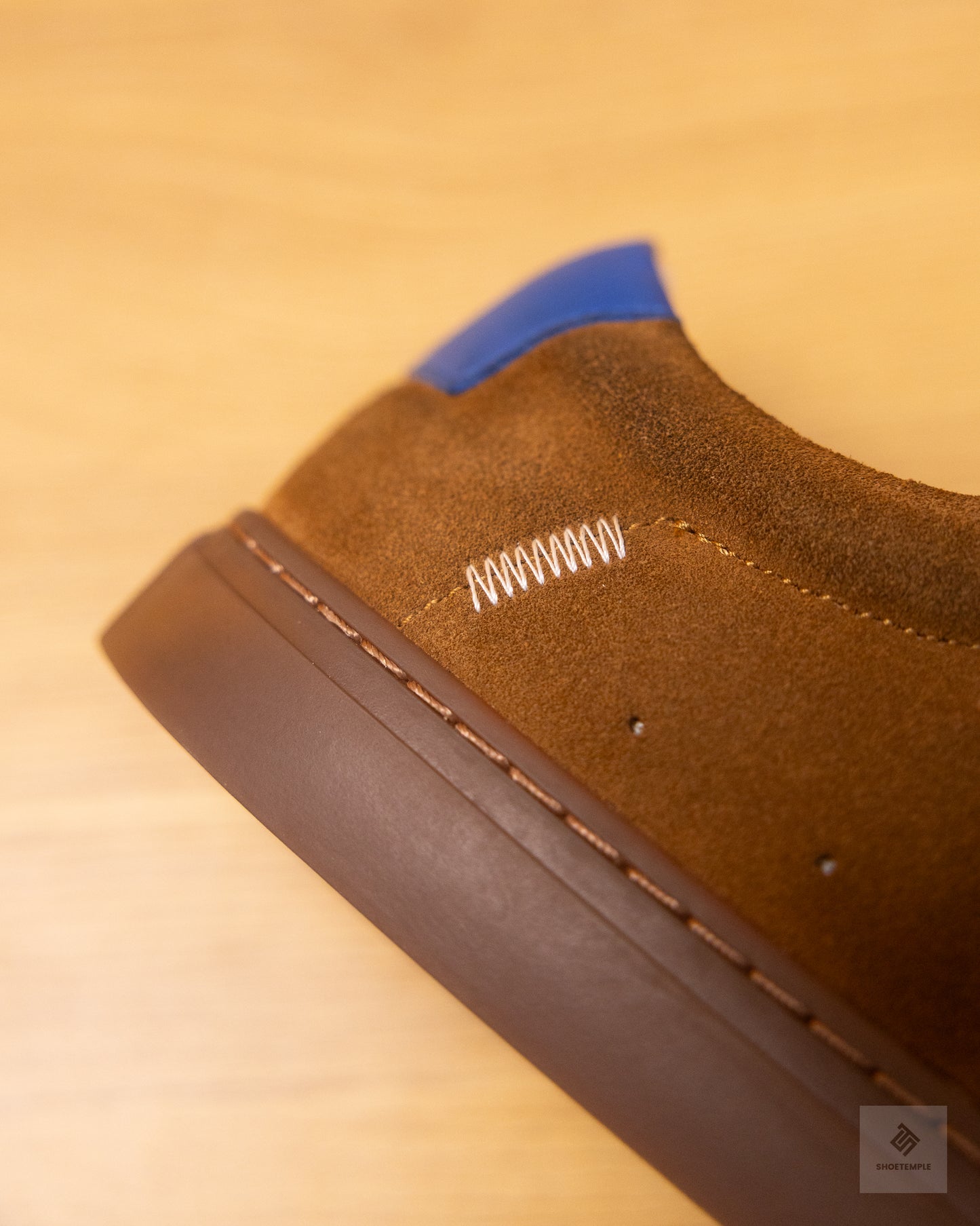 Oliver Cabell Low 1 Military sneakers in brown suede.