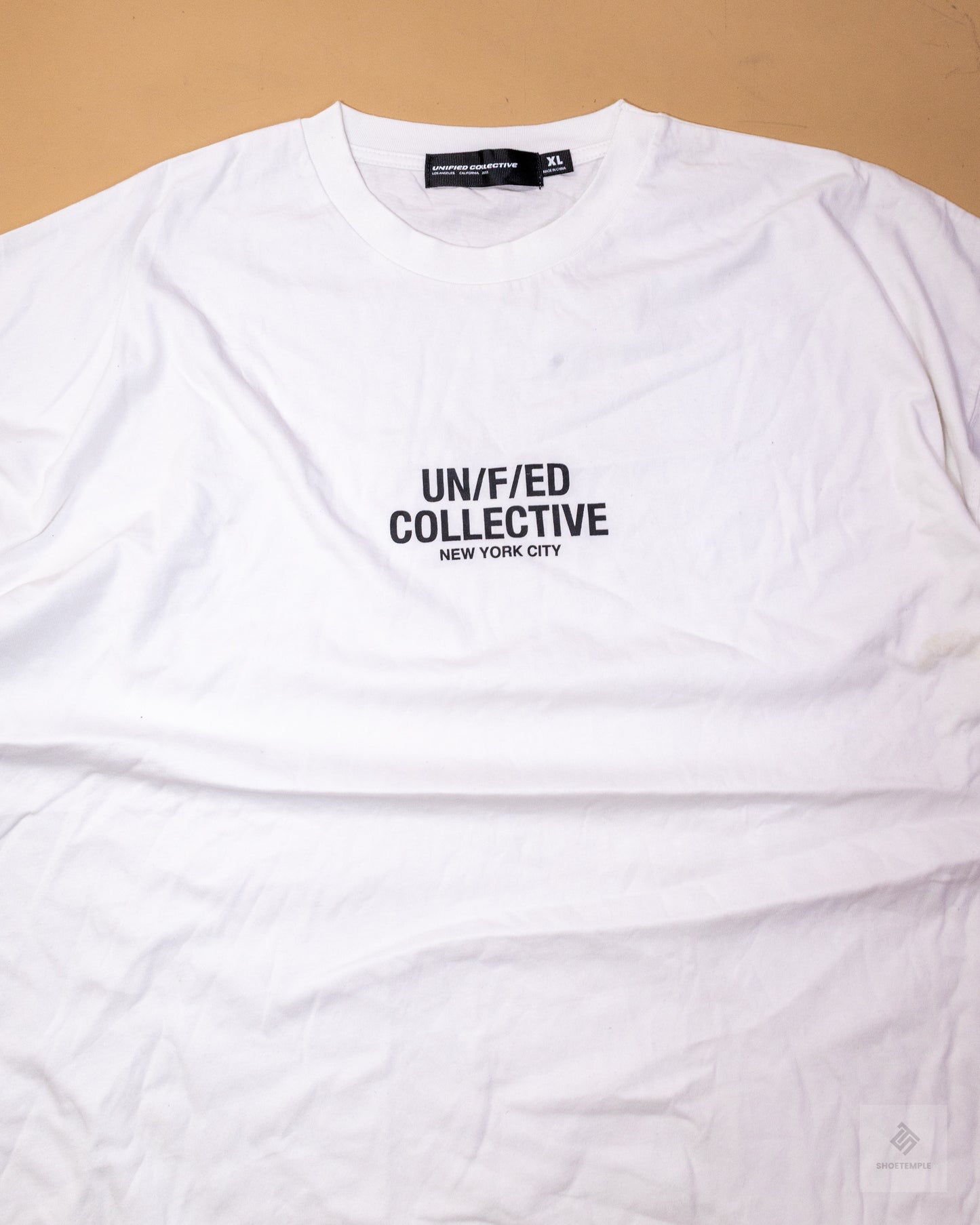 Unified Collective Plain White T-Shirt
