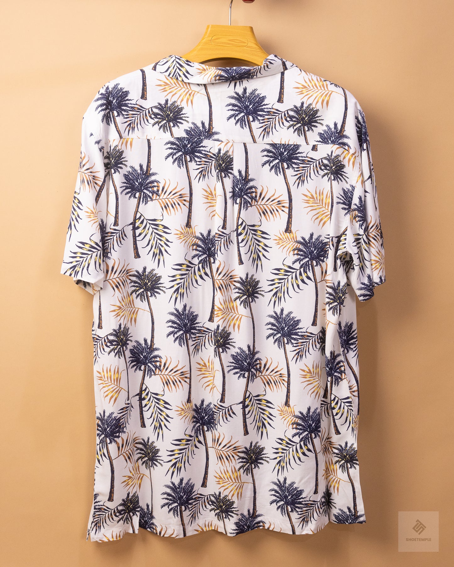 Mantaray Short Sleeve Casual Coconut Print Shirt
