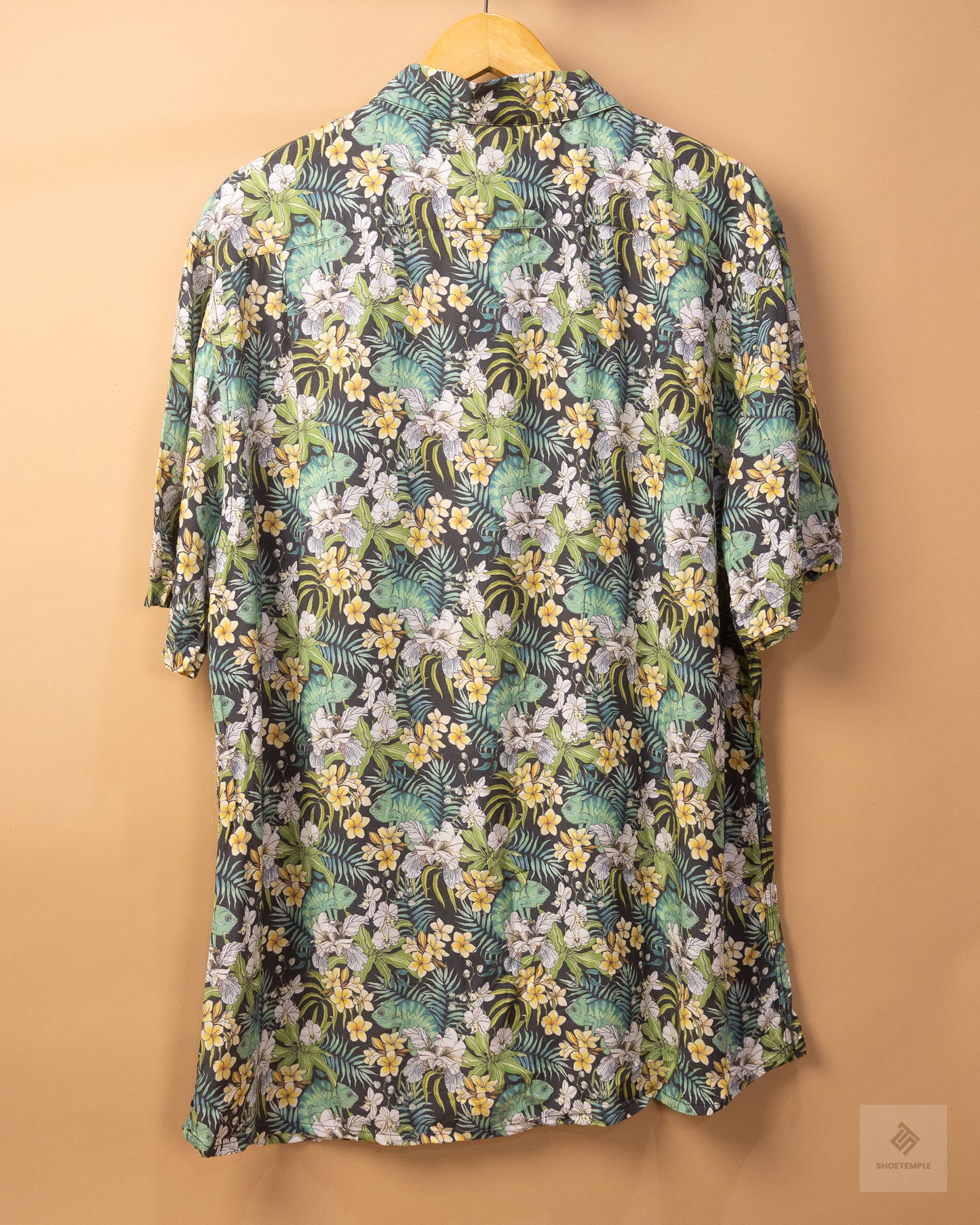 Skumi Camo Chameleon short Sleeve Print Casual Shirt