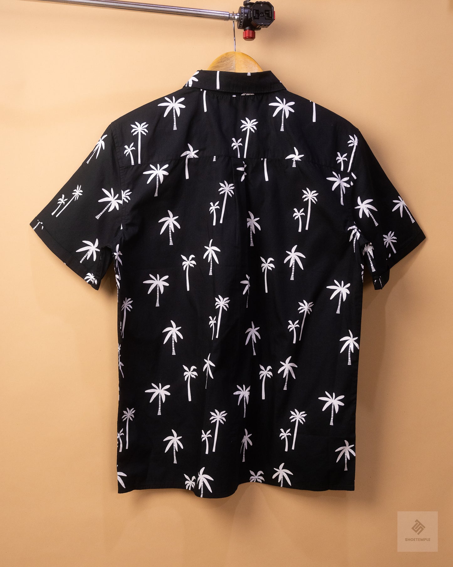 Mantaray Black Palm Shirt