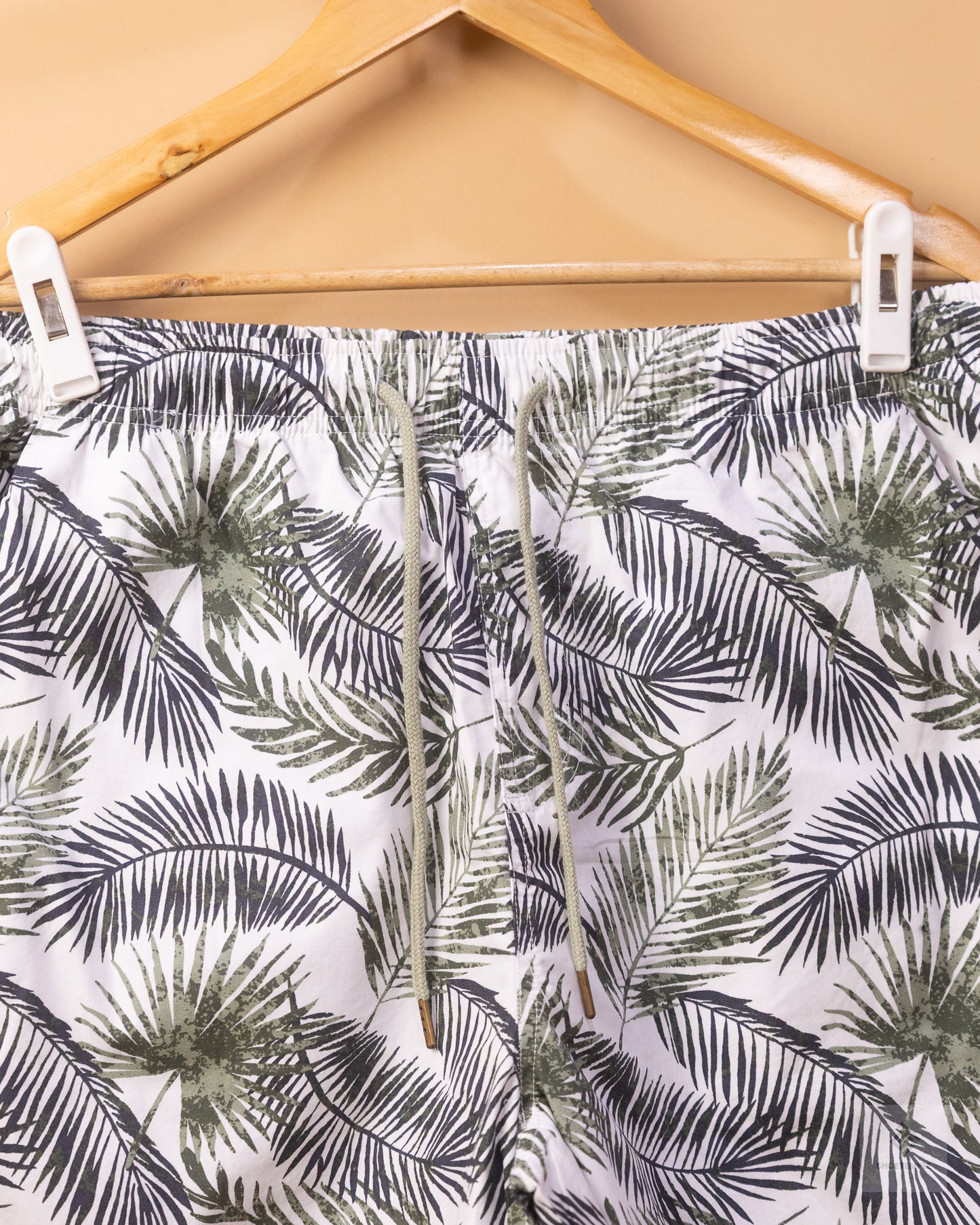 Mantaray Palm Shirt Print Shorts