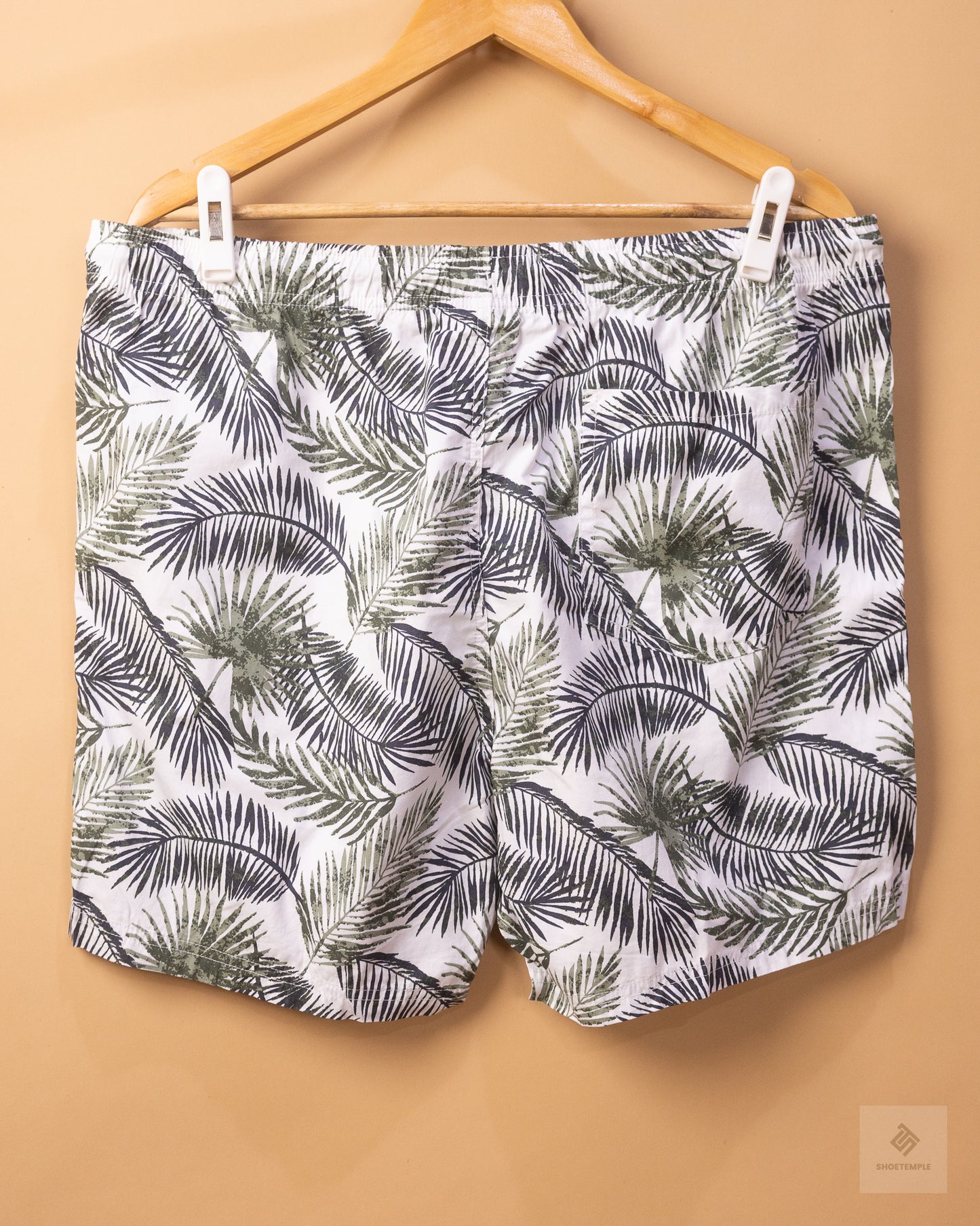 Mantaray Palm Shirt Print Shorts