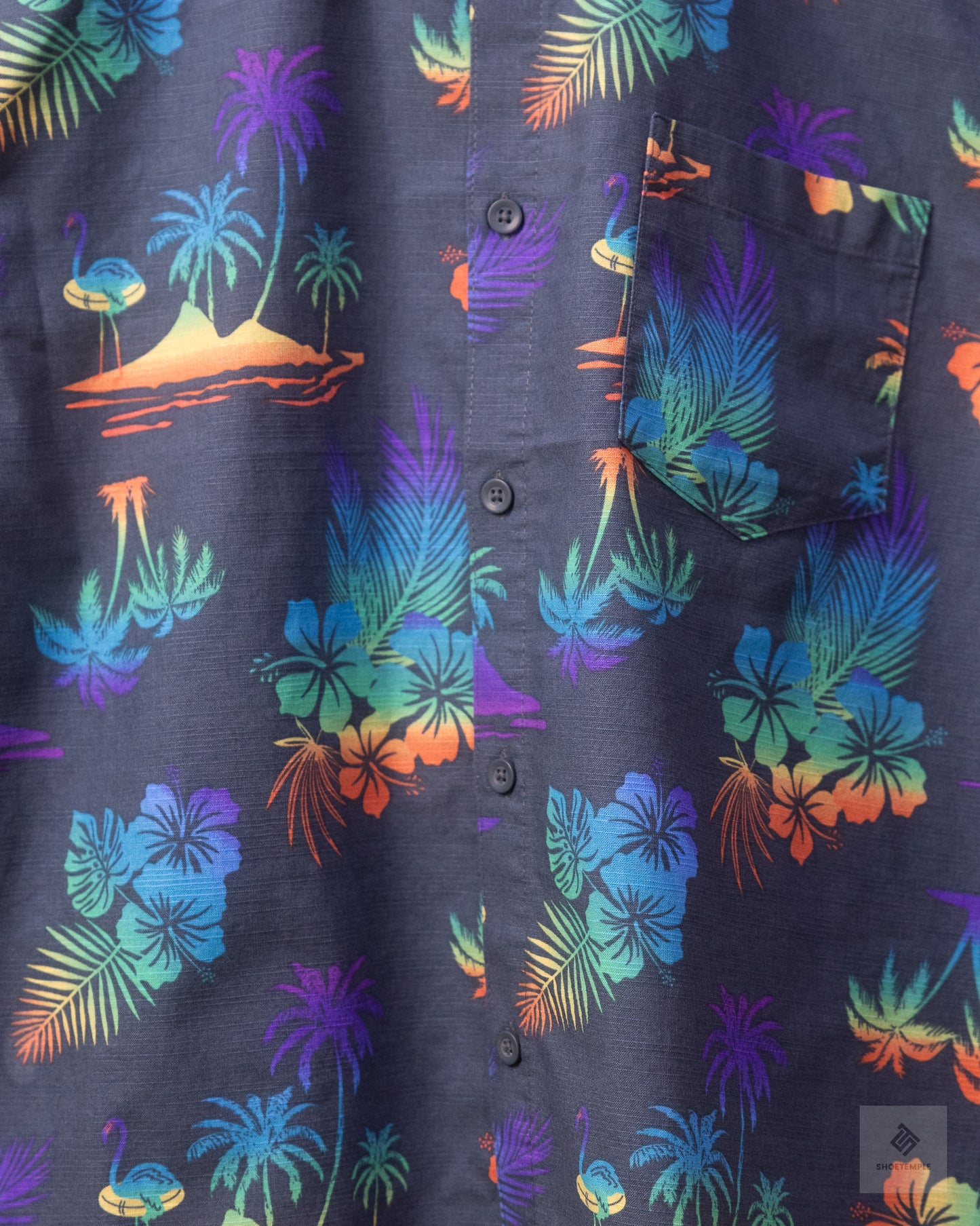 Mantaray Men's Tech Party Shirt in the Stoke Wizard colorway