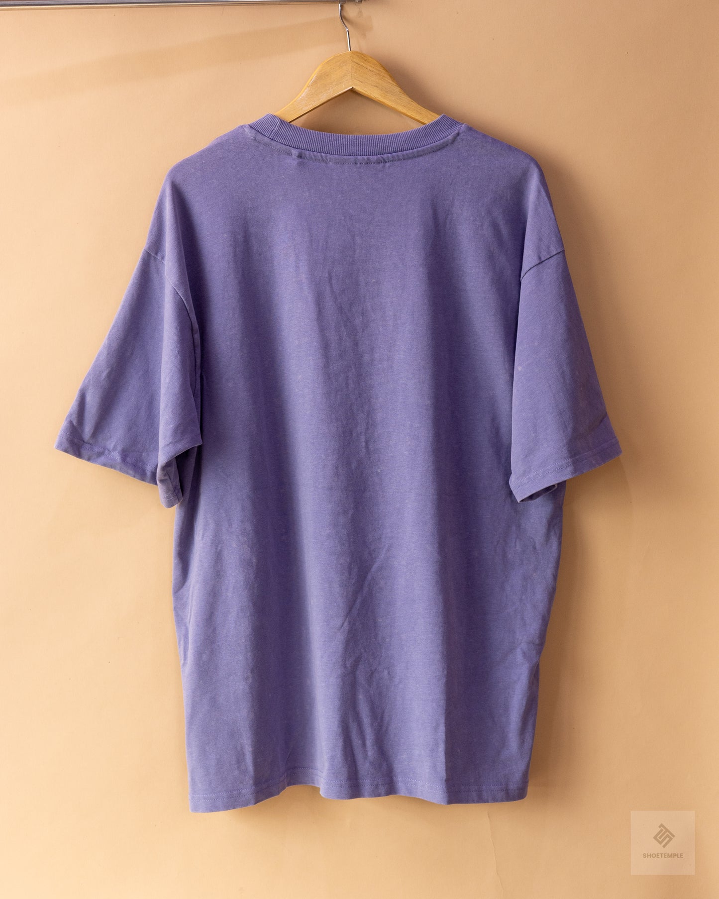 Half and Half Oversized Graphic T-Shirt