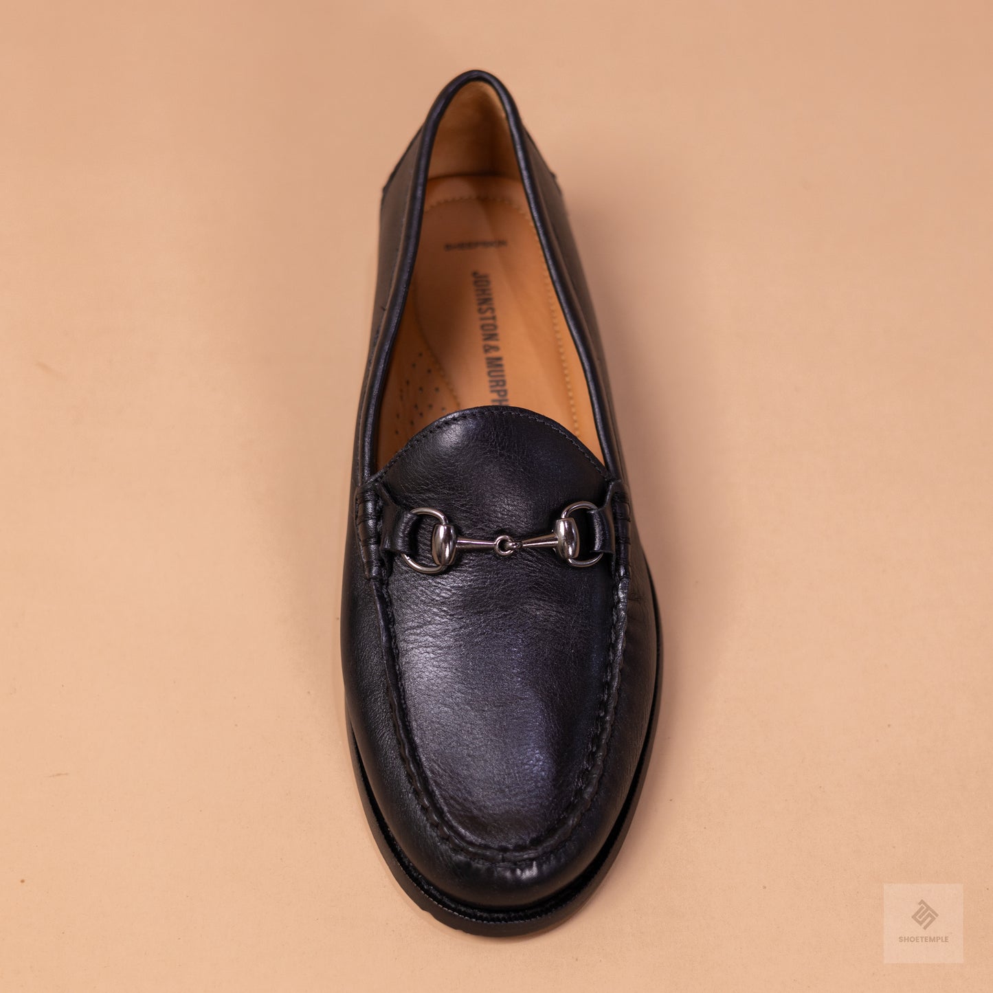 Johnsotn & Murphy Halstead Bit Loafer - Black