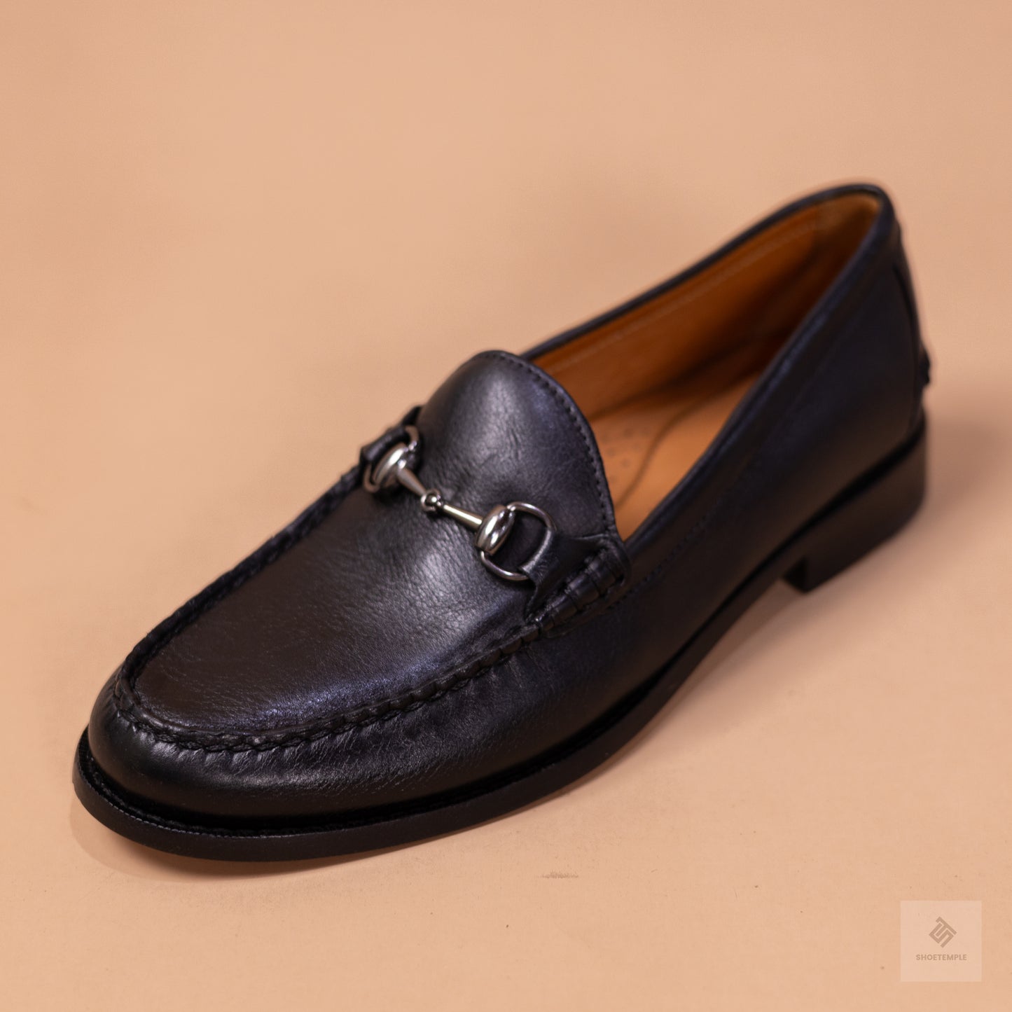 Johnsotn & Murphy Halstead Bit Loafer - Black