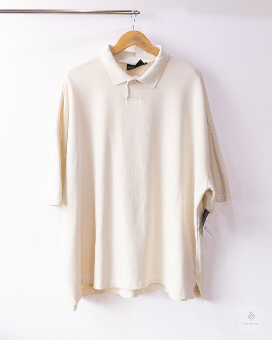 No Boundaries Oversized Polo Shirt
