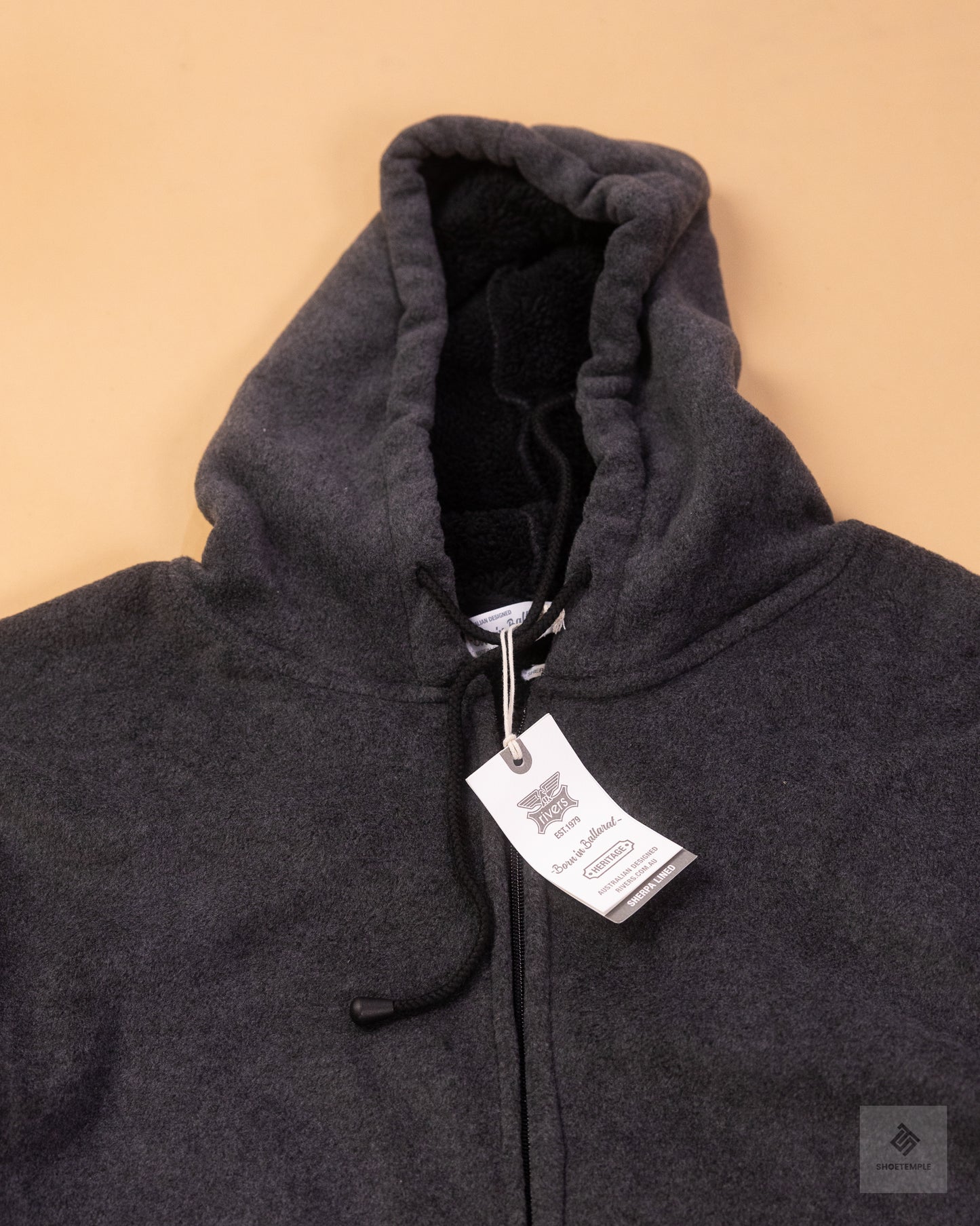 Rivers Fleece Lined Hooded Zip-Up Sweatshirt
