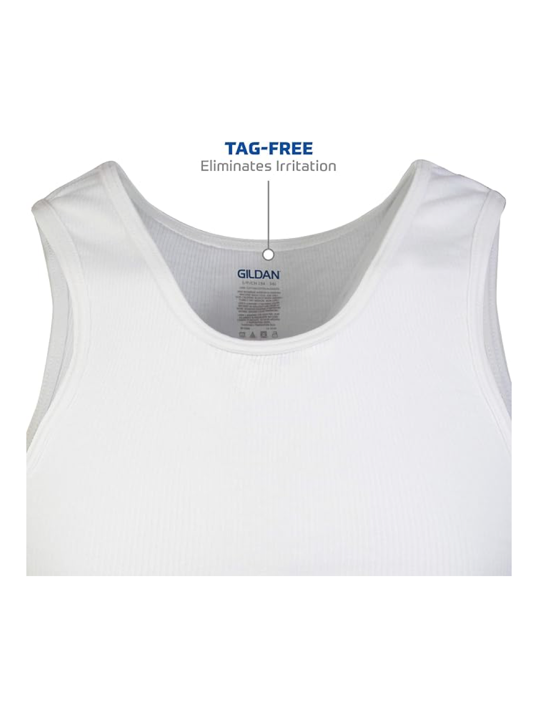 6 in pack Gildan Men's A-Shirts Tanks Multipack