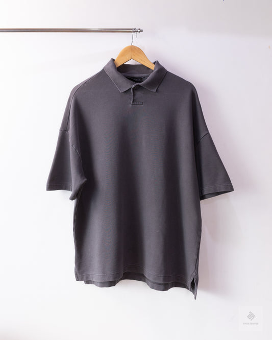 No Boundaries Oversized Polo Shirt