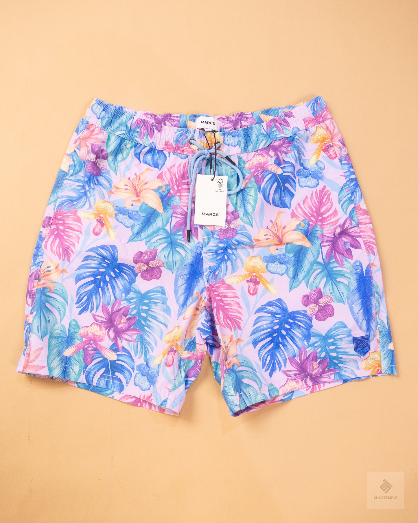 Marcs Heat Wave Swim Shorts in Pink Multi