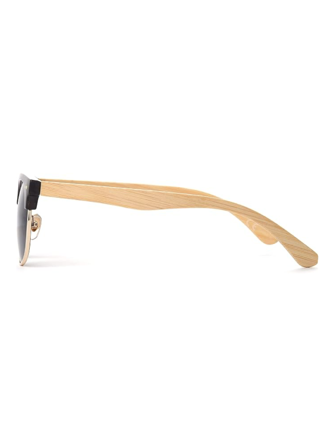 Dockers Men's Chase Sunglasses, 53mm – Black and Bamboo