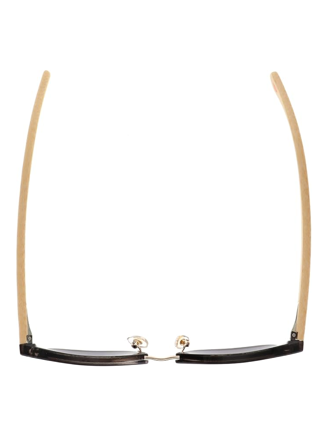 Dockers Men's Chase Sunglasses, 53mm – Black and Bamboo