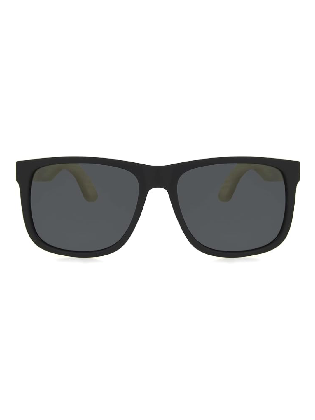 Dockers Men's Chase Sunglasses, 53mm – Black and Bamboo